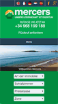 Mobile Screenshot of mercers-immobilien-spanien.com
